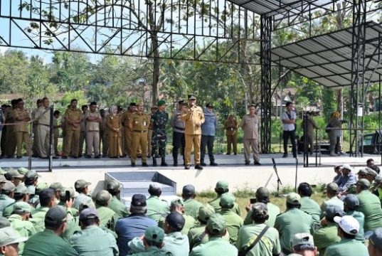 Linmas Bakal Peroleh Jaminan BPJS Kesehatan dan Ketenagakerjaan