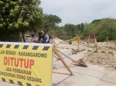 Jalan Sedadi-Lajer Longsor Sejak Dua Tahun Lalu, Perbaikan Dilakukan Bertahap