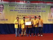 Bacalon Walkot Tegal Faruq Ibnul Haqi Terima Rekomendasi Golkar