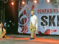 Ketua DPRD Sragen Perankan Ayah Damarwulan dalam Drama Tari Kolosal