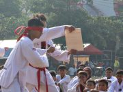 Ratusan Jeja Taekwondo Indonesia Blora Terima Sabuk Hasil Ujian Kenaikan Tingkat