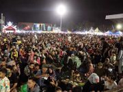 Pergelaran Pentas Barongan di Lapangan Kridosono Blora Dihadiri Ribuan Penonton