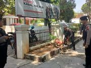 Pengamanan Kantor KPU Grobogan, Polres Terjunkan Anjing Pelacak