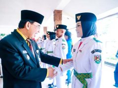 Kukuhkan Paskibraka 2024, Kyai Mansyur Sebut Paskibraka adalah Teladan