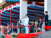 Kali Pertama Upacara HUT Ke-79 Kemerdekaan RI Digelar di Lapangan Pancasila Akademi Militer