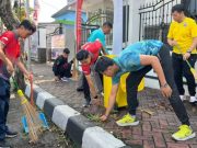 Peringati Hari Pengayoman Ke-79, Kemenkumham Jateng Gelar Bersih-Bersih Lingkungan