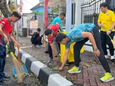 Peringati Hari Pengayoman Ke-79, Kemenkumham Jateng Gelar Bersih-Bersih Lingkungan