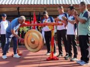Kanwil Kemenkumham Jawa Tengah Gelar Pertandingan Tenis Lapangan Pengayoman