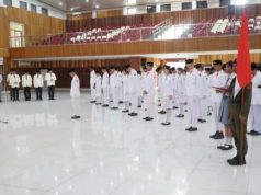 Rektor Intiyas Utami Kukuhkan 72 Paskibraka, Jadi Pandu Negeri dan Kebanggaan UKSW