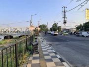 Akses Jalan Madukoro Semarang Ditutup Sebagian untuk Perbaikan Jembatan KA