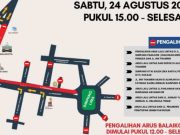 Pengalihan Rute Lalu Lintas untuk Semarang Merdeka Flower Festival 2024, Hindari Jalan Ini