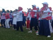 Warga Bumireso Wonosobo Gelar Senam Bersama dan Jalan Sehat