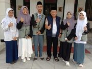 Ikut KSM dan MSQ Nasional, 4 Siswa MAN 1 Wonosobo Pamit Bupati dan Wabup