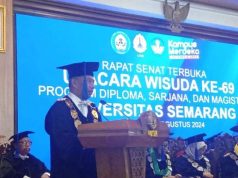 Wisuda Ke-69 USM, Rektor: Jadilah Kreator yang Baik