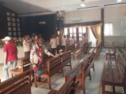 Bersih-Bersih Tempat Ibadah Kwartir Ranting Jepara, Perkuat Kerukunan Umat Beragama