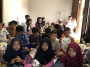Tim KKN Untidar Asah Kreatifitas Anak-Anak Melalui Ecoprint ecoprint