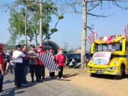PAUD dan TK Se-Kecamatan Kembang Ikuti Karnaval Budaya, Perebutkan Piala Kapolsek