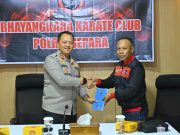Kontingen Bhayangkara Karate Club Dilepas Kapolres Jepara, Berlaga dI Piala Kemenpora