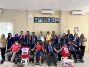 Sapto Budiriyanto, Direktur Utama Perumdam Tirto Jungporo Terima Penghargaan Donor Darah ke-75