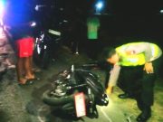 Pengendara Sepeda Motor Meninggal Karena Kecelakaan