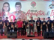 Ratusan Alumni SMK 05 Dukung Agustina -Iswar di Pilwakot Semarang