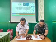 Lanjutkan Inovasi RSUD DR.R. Soetjono Lakukan Penandatanganan Kerjasama Pengelolaan Elektronifikasi Parkir dengan Bank Jateng