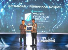 Bank Jateng Raih Penghargaan 7 Most Popular Brand of The Year 2024
