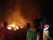 Kebakaran Lumat Dua Rumah Warga Taraman Sragen, Kerugian Rp 550 Juta