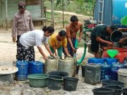 Mitra PWI Blora Bantu Air Bersih ke Warga Desa Sendangagung