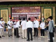 Pengundian di KPU Blora, Arief Rohman – Setyorini Nomor 1 Abu Nafi – Andika Nomor 2