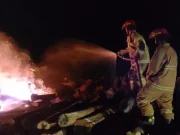 Kebakaran di Tempat Penimbunan Kayu Kradenan, Karyawan Panik