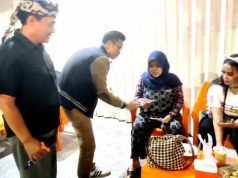 KPU Kota Tegal Sasar Pengunjung City Walk