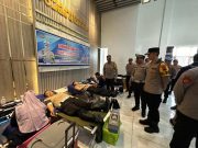 Hari Bhayangkara Lalu Lintas, Satlantas Polres Grobogan Gelar Donor Darah