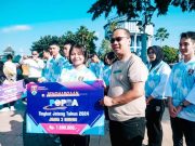 Warga Antusias Ikut Senam Bersama Haornas 2024