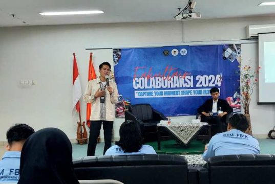 Influencer Dimas Chairullah Meriahkan Fakultair FBIK Unissula