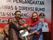 Mahasiswa Magister Hukum USM Dilantik Wali Kota sebagai Dewan Pengawas PDAM