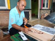 Raup Untung dari Lukisan Bakar