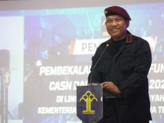 Kakanwil Tejo Harwanto Buka Kegiatan Pembekalan Tugas CPNS Tahun 2023 di Nusakambangan