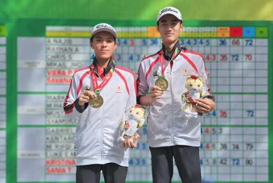 Luar Biasa, Golf Mampu Berikan Emas Perdana untuk Jateng