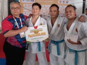Hanya Berlatih 3 Bulan Trio Karateka Jateng Raih Emas PON