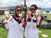 Emas Voli Pantai Dela/Devi Wujudkan Impian Sang pelatih