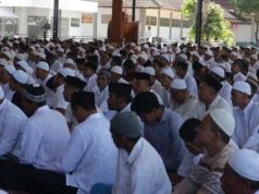 Ribuan Warga Binaan Lapas Semarang Kumandangkan Sholawat dalam Peringatan Maulid Nabi
