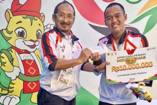 Perenang 19 Tahun Sumbang Emas untuk Jateng