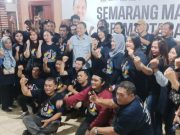 Deklarasi Dukungan Komunitas TikTokers Semarang untuk Yoyok-Jos di Pilwakot 2024