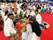 Kenduren Sewu Tumpeng Meriahkan Malam Puncak Perayaan Hari Jadi Kudus ke-475