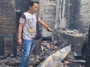 Rumah Berbahan Kayu Jati Milik Penjual Tahu Goreng di Purwodadi Ludes Terbakar