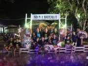 Aksi Barongan Pukau Kemah Bakti Penggalang Ramu di Kwartir Batealit