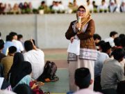 Teladani Sikap Rosulluloh, 1201 Siswa SMAN 1 Tahunan Tanam Lidah Mertua