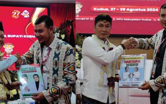 Inilah Visi dan Misi Cabup-Cawabup Kudus, KPU Sebut Sudah Tidak Bisa Diubah Lagi