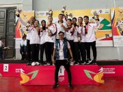 Sepak Takraw Putri Sumbang Medali Emas Nomor Quadrant Pon Aceh Sumut 2024